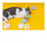 Juguete Interactivo Para Gatos De Algodón Con Hierba De Sisal Juguete De Masticar Y Gritar Para Gatos Y Gatitos Juguete De Mordida Con Mint Para Gatos - details 6