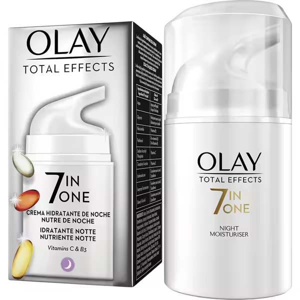 Olay Total Effects Crema Anti-edad Noche Reafirmante 50 Ml - 1