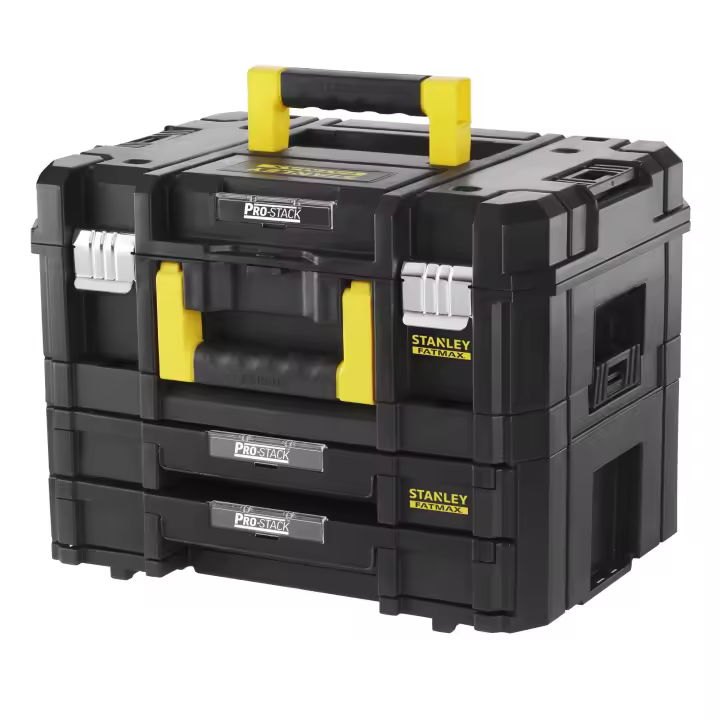 Stanley Maleta multiusos + Cajonera doble PRO-STACK y IV FatMax - 1