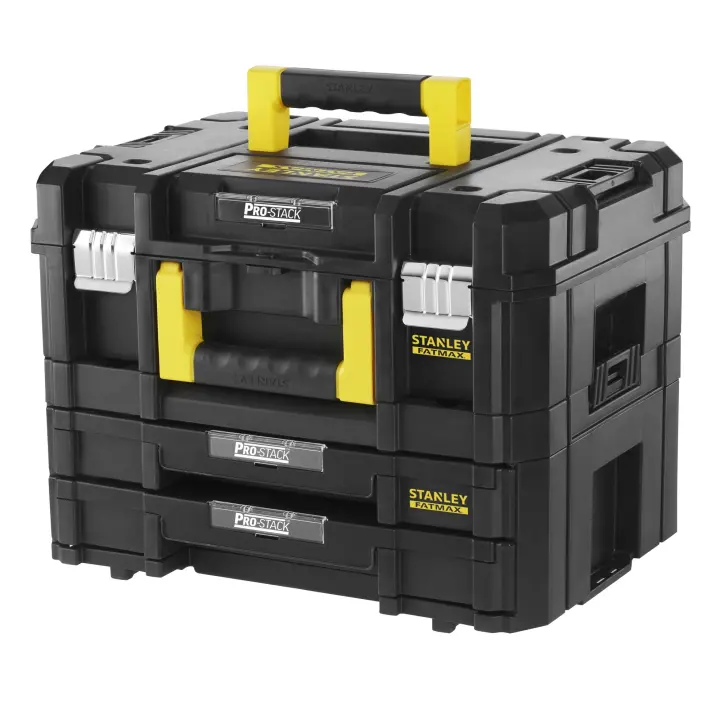 Stanley Maleta multiusos + Cajonera doble PRO-STACK y IV FatMax - 1