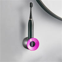 Estante De Almacenamiento Para Cepillo De Dientes Eléctrico Y Lavabo En Baño Adhesivo No Perforado Montado En La Pared Silicone Sin Marcas - details 35