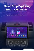Junsun Android 13 Radio Coche para Kia Soul AM 2008 2009 2010 2011 Inalámbrico CarPlay Android Auto AI Voice 2 din Pantalla Coche Android Auto Multimedia Navegación GPS Auto radio - details 0