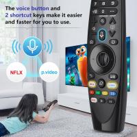 Control remoto para LG AKB75855501, televisor LCD inteligente, control remoto con función de voz Bluetooth - details 0