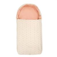 BimbiDreams Saco para Capazo Dalia con flores de fibras naturales de algodón organico - details 0