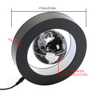 Lámpara Flotante Magnética LED Giroscópica Luz De Noche Para La Cama Regalo De Año Nuevo Iluminación De Decoración Doméstica - details 8