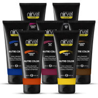 Mascarilla Nirvel Nutre Color 200mL Todos los Colores - Mascarilla de Color - Coloración Temporal para el Cabello - Color y Nutrición - details 1