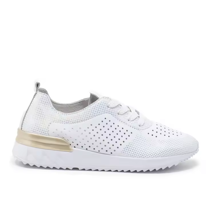 GALLEN 434 Zapatillas deportivas mujer  DEPORTIVO PERFORADO BLANCO - 1