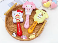 Cepillo De Masaje Portátil Sanrio Hello Kitty Kuromi Cinnamon Roll Dibujos Animados Kawaii Para Niñas Regalo Creativo - details 8