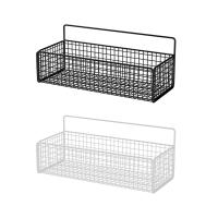 Cestas Colgantes De Hierro Para Cocina Organizador De Almacenamiento Para Baño Lavandería Dormitorio Armario Contador - details 0