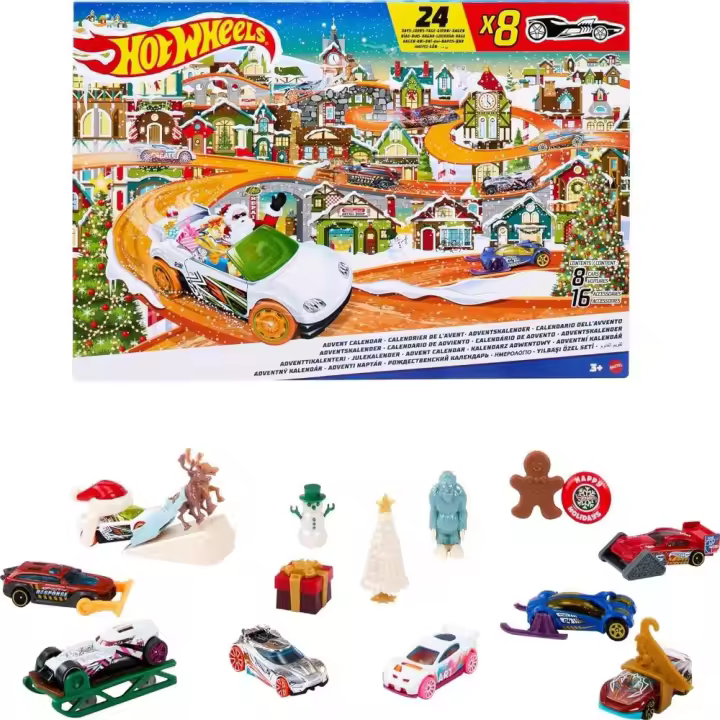 Calendario Adviento Hot Wheels. - 1
