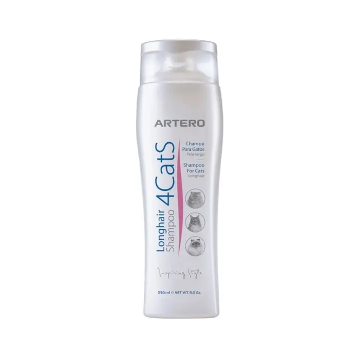 ARTERO - 4 Cats Longhair (250 ml) - Champú para Gatos de Pelo Largo - 1