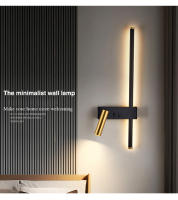 Lámpara De Pared Nórdica LED Para Iluminación Interior De Hogar TV Dormitorio Sala De Estar Pasillo Decoración Moderna Luz De Pared Sconces - details 12