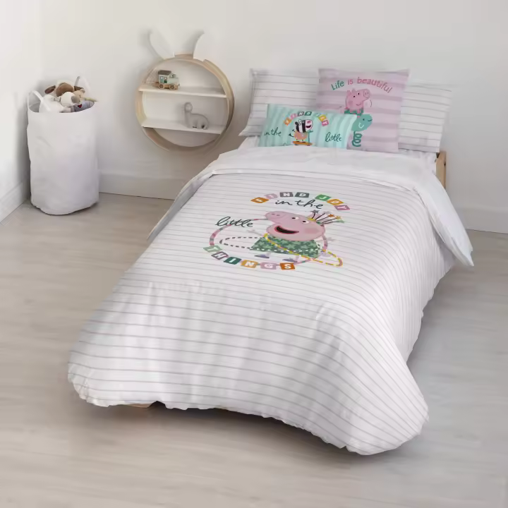 BL Belum Funda Nórdica con Botones 100% Algodón Orgánico Find Joy - 1