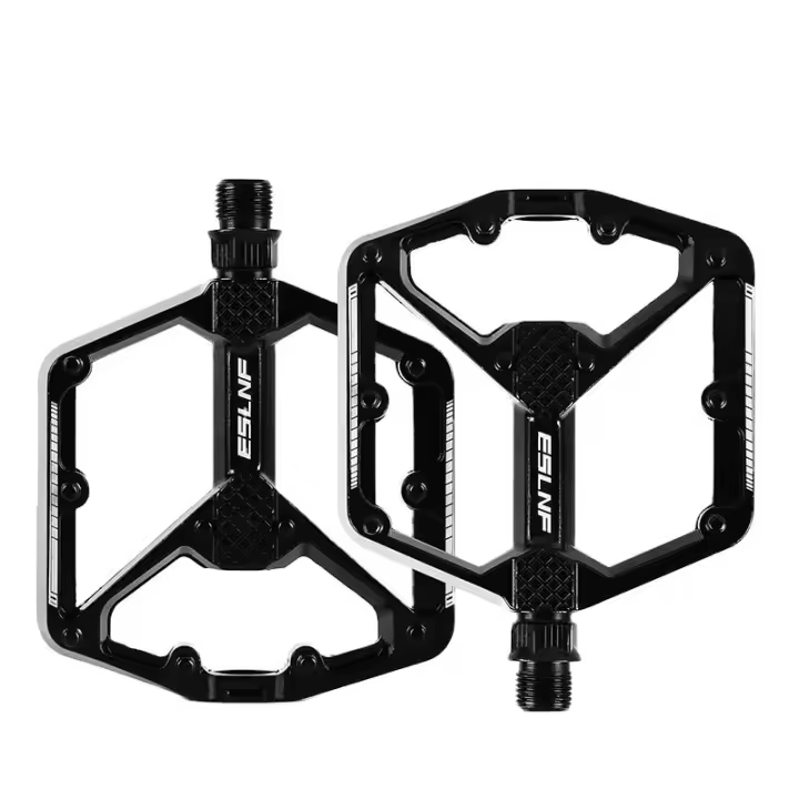 Pedales De Bicicleta De Aluminio Ultraligero Universal Para Ciclismo MTB Con 4 Rodamientos Sellados Calidad Superior Para Carretera Y Montaña - 1