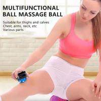 Mini Pelota De Masaje Manual Para El Cuerpo Con Diseño De Rotación 360 Grados Herramienta De Auto-masaje Para Espalda Hombros Pie - details 7