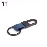 Llavero De Cuero Moda Con Anillo Metálico Para Llaves De Coche Soporte De Cinturón Para Mujeres Y Hombres Accesorios De Moda - details 9