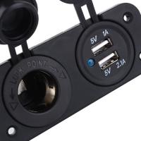 Divisor del Zócalo del mechero de coche con los puertos de USB Duales, Cargador 12V, adaptador - details 2