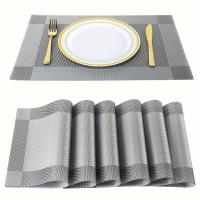 Mantelinas De PVC Resistentes Al Calor Antideslizantes Lavables Para Mesa De Comedor Modernas Fáciles De Limpieza - details 6