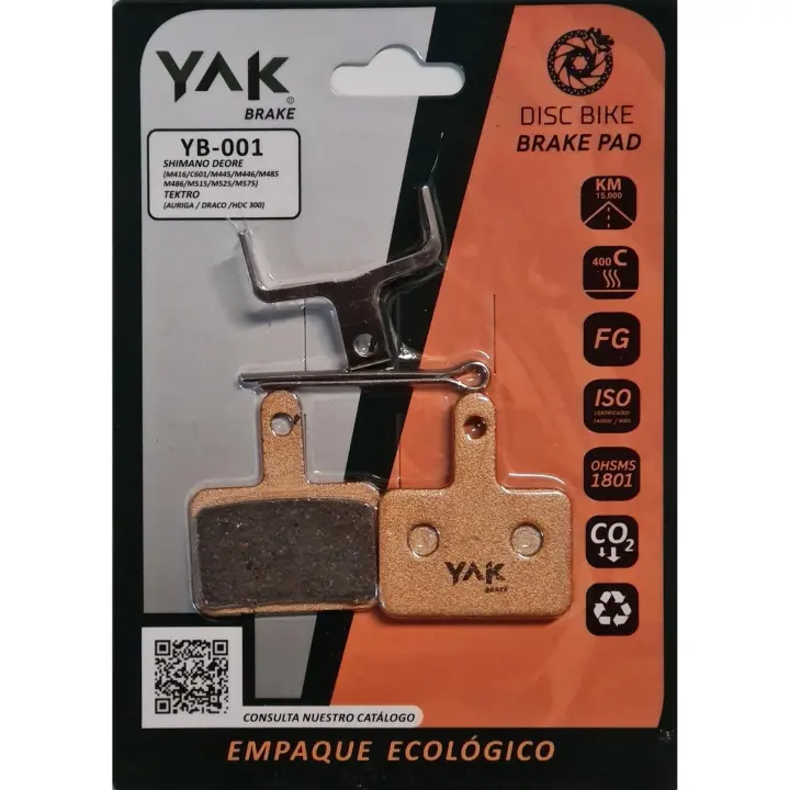 Pastillas de Freno Bicicleta - YB001 - SHIMANO BR Deore TEKTRO HD Auriga TRP Alhonga Bengal Clarks Giant Gusset E-bike Nexave - 1
