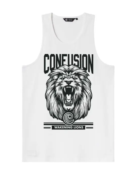 WAKENING LIONS WHITE TANK LIMITED EDITIO - 1