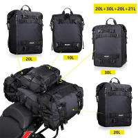 Bolsa Trasera De Motocicleta Impermeable De 30L 20L 10L Con Bolsa Interior Almacenamiento De Sillín Estuche De Motocicleta Equipaje - details 8