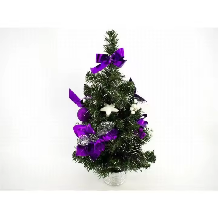 Gerimport Pino Lila Decoración Navidad 55 Cm - Ideal para Rotuladores - 1