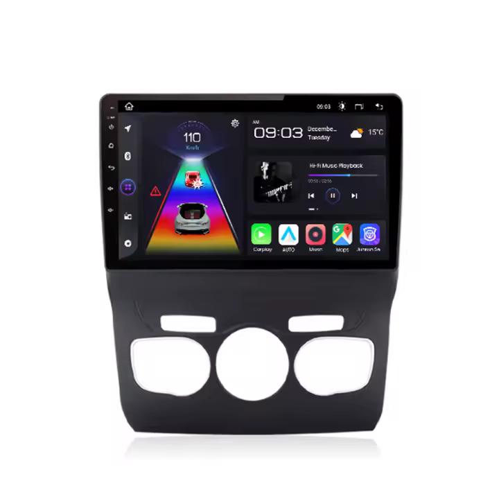 Junsun Android 13 inalámbrico CarPlay Android Auto Radio para Citroen C4 2 B7 2013 2014 2015 2016  coche Multimedia navegación GPS autorradio - 1