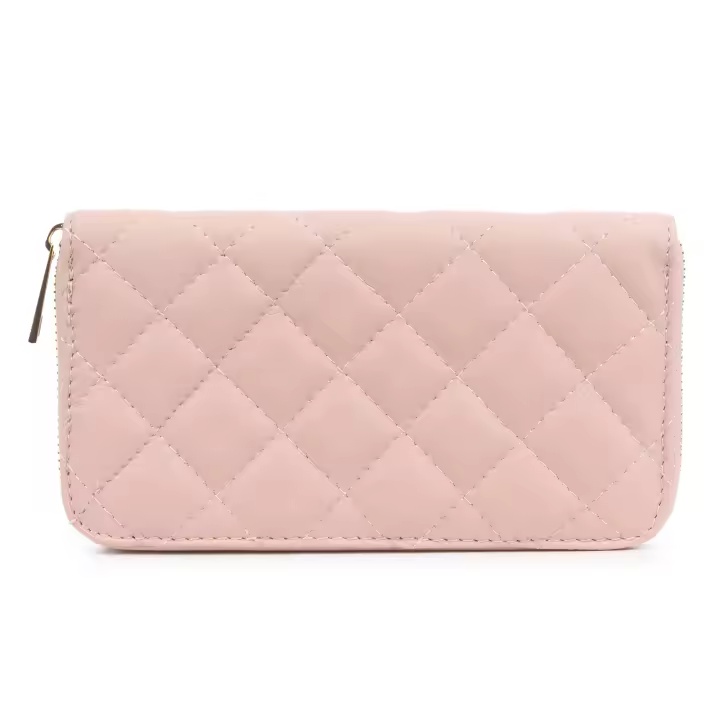 FIRENZE ARTEGIANI Andali cartera mujer. Piel auténtica acabado Sauvage acolchado. Fabricado en Italia 20x2,5x10 Cm. - 1