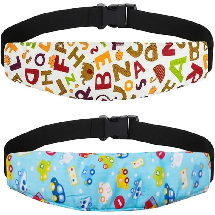 2 Piezas para La Cabeza Para Sillas Infantiles, Soporte Seguridad DE LA Cabeza para Bebe, Soporte Cabeza Sujeta Cabezas para Niños, Ajustable - 1