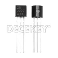 Kit De Transistores 2N2222 TO92 NPN 30v 800MA 50/100PCS Kit Electrónico Para Experimentos Y Reparaciones - details 1