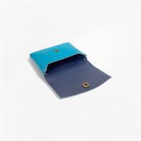 Cartera de Cuero Granulado,monedero ,tarjetera, billetera pequeña de cuero Granulado,Piel Vacuno,hecho en Italia,piel auténtico, Elegante, Ultra Ligera, Suave y Práctica,regalo para mujer - details 11