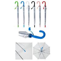 Paraguas de Niñas y Niños Transparente Forma de Cúpula Varios Colores - details 1