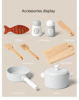 Juguetes De Madera Naturales Frutas Y Verduras Simulación De Cocina Juego De Casa De Juguetes Educativos Para Niños Regalo De Cumpleaños - details 25