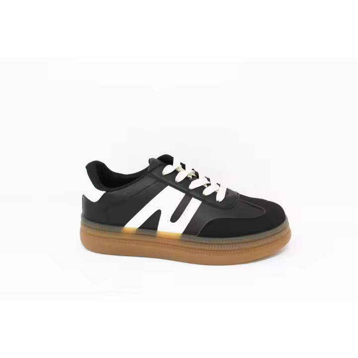 Zapatilla Deportiva Estilo Clásico NIKO AMORE – Detalles Blancos y Suela de Goma Caramelo - 1