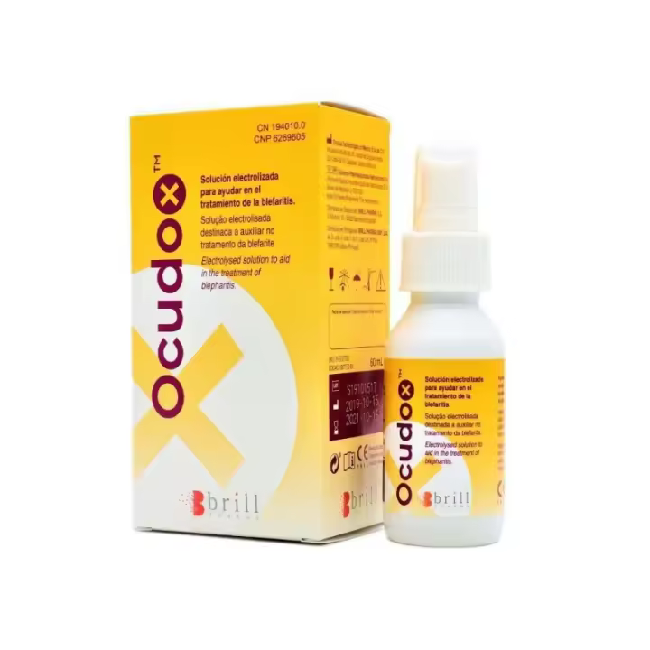Brill Pharma OCUDOX Blefaritis Spray Ocular 60ml - Reducción de Carga Microbiana - 1