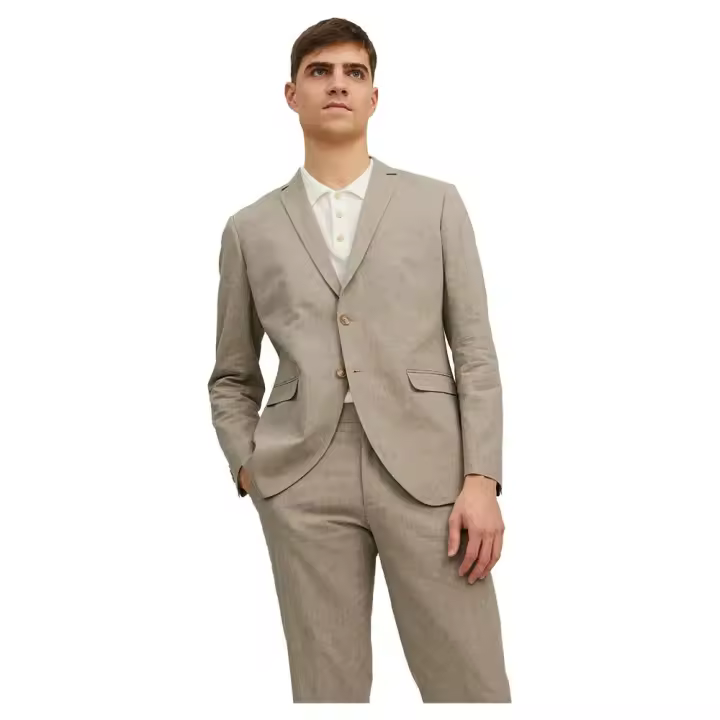 Ropa hombre Americanas Jack & Jones Americana Riviera Beige - 1