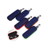 Estuche De Lona Para Gafas Y Solares Con Cremallera Organizador De Lectura Estuche Protector De Ópticas Bolsa De Transporte Para Todos - details 3