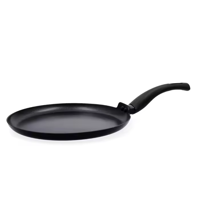 Quid Crepera Hydra Aluminio Estampado 28CM Negro Antiadherente - 1