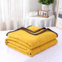 Comodidad De Verano De Algodón Lavado Reversible Ligero Y Transpirable Manta Refrescante Para Otoño Y Primavera Suave Y Delgada - details 5