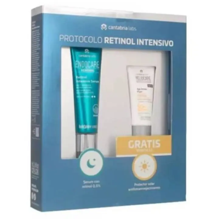 Endocare Renewal Retinol Intensive Serum 30 ml + Heliocare Age active 15 ml - 1