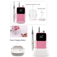 Máquina De Uñas Eléctrica Profesional Recargable 35000RPM Accesorios De Uñas Pulidora De Gel De Uñas Bajo Ruido Con Carga USB - details 9