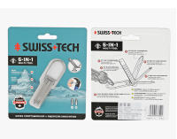 Kit De Herramientas Multifuncionales SWISS TECH 6 En 1 Con Llave De Bolso Portátil Mini Multiherramienta Para Exterior EDC Herramientas De Camping - details 13