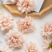 Floral Artificial De Seda Barata Crisantemo Para Decoración De Boda Fiesta Navidad Vaso De Casa Jardín Arco Regalo DIY - details 2