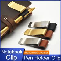 Stonego Portaestilográficos Hecho a Mano En Cuero Con Cierre De Cobre Y Acero Inoxidable Organizador Para Cuaderno Y Papel Herramientas De Escritura Para Oficina - details 0