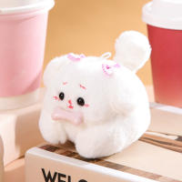 Llavero De Peluche Gato Perro Cola Saltarina Lindo Juguetes De Animal Cartoon Para Niños Regalo Peluche Gato Perro Tamaño Pequeño - details 2