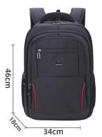 Mochila De Negocios Impermeable Para Hombres Mochila De Viaje Casual Con Capa De Computadora Para Estudiantes De Secundaria Material Oxford Y Nylon - details 2