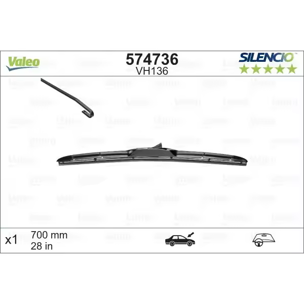 Limpiaparabrisas 574736 VALEO - 1