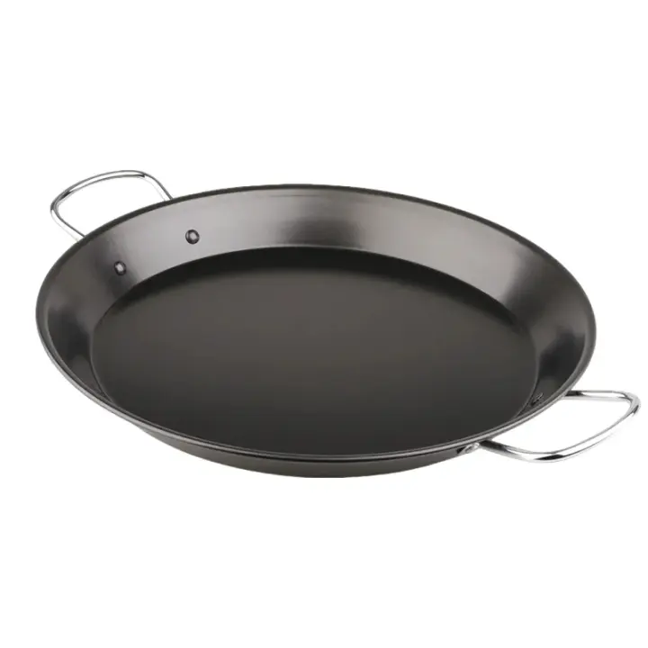 MAXHOME-LifeStyle-Paellera De Acero Sartén Con Antiadherente Paella Valencianautensilios De Cocina Multiusos Cocina Casera o Restaurante Wok Ø28/32/36/40/46cm - 1