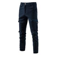 Primavera y Otoño Nuevos Monos Casuales para Hombres Pantalones Versátiles de Color Sólido Transpirables para Hombres Jóvenes - details 2