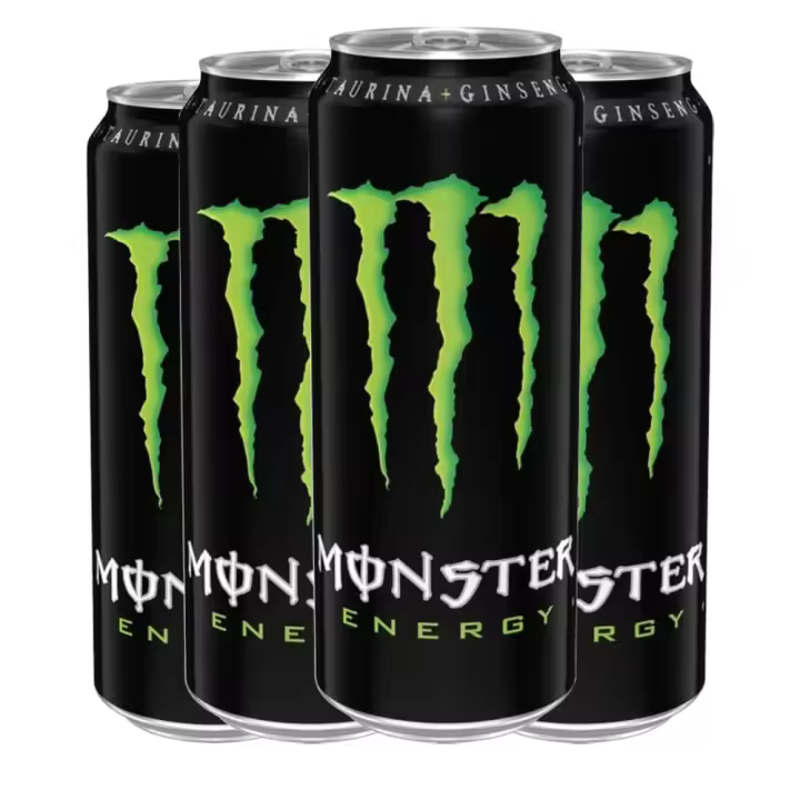 Monster Energy Original bebida energética 50 cl pack 4 latas - 1